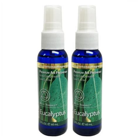 2pk Eucalyptus Spray Concentrated Air Freshener Odor Eliminator Car Bathroom 2oz 1 Fry’s Food