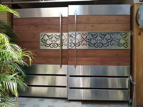 7 Feet Modern Stainless Steel Main Gate Designs Artofit