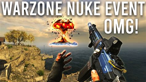 Warzone NUKE Event LIVE OMG New Map YouTube