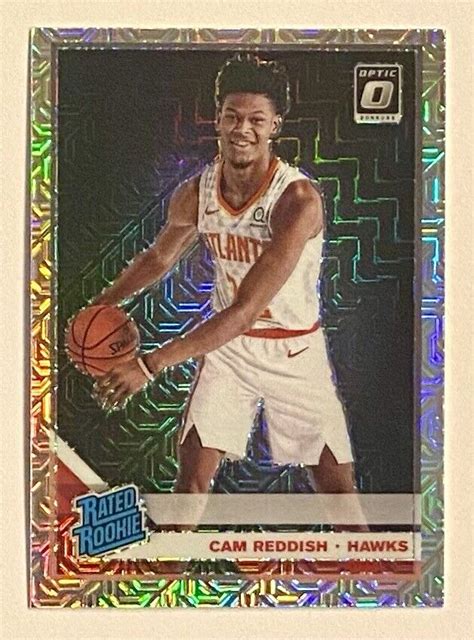 2019 20 Optic Cam Reddish Choice Silver Mojo Prizm Rookie SP RC 170