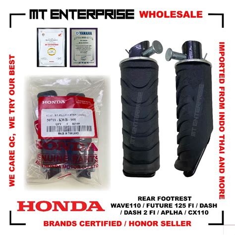 FREE Yamalube OIL Threebond 1104 Honda Rear Footrest Wave 110