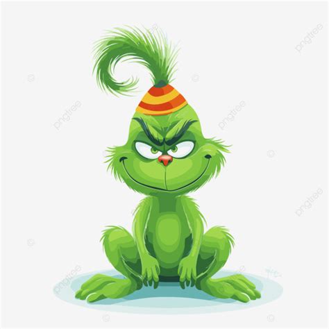 Dibujos Animados Grinch Vector PNG Pegatina Clipart Grinch PNG Y