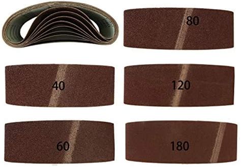 Lot De Bandes Abrasives En Tissu M Lang Pour Ponceuse Bande X