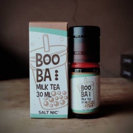 Jual EJM Booba Milk Tea Salt Nic 30mL By EJM Liquid EJM Milk Tea Boba