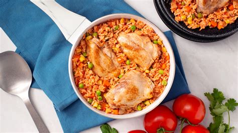 Auténtico arroz con pollo a la mexicana Arroz Carolina