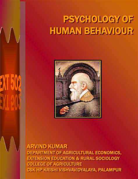 Ext Psychology Of Human Behaviour Psychology Of Human Behaviour