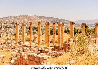 Theater Spectacular Ruins Leptis Magna Near Stock Photo 184293848