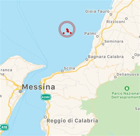 Terremoto Reggio Calabria Inizia Uno Sciame Sismico Nella Costa Viola