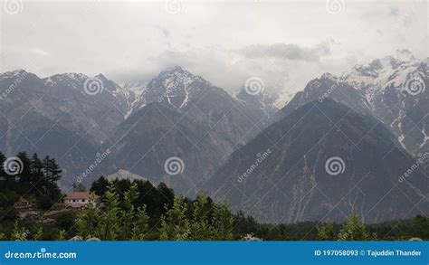 Kalpa, Rogi Village, Indian Village, Kinnaur, Himachal Pradesh Stock Image - Image of altitude ...