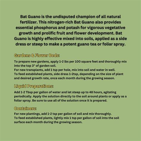 Bat Guano – Soil Co