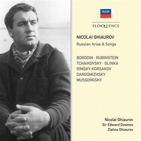 Nicolai Ghiaurov Sings Russian Songs Arias Eloquence Classics