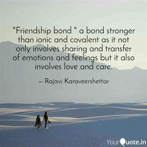 "Friendship bond " a bond... | Quotes & Writings by Rajavi ...