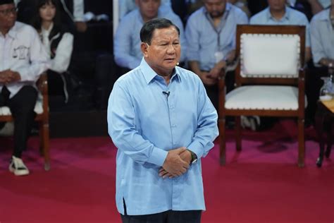 Indonesian Presidential Candidate Prabowo Cements Lead In Poll Fmt