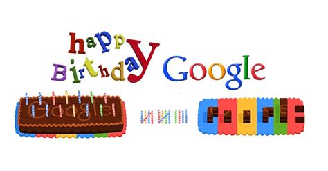 Happy Birthday Google