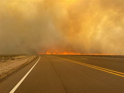 Photos And Videos Show Startling Scene In Texas Panhandle As Wildfires Continue To Burn