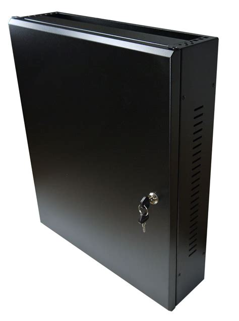 Ad Tek Products 2U 19 Low Profile Vertical Wall Mount Network Cabinet