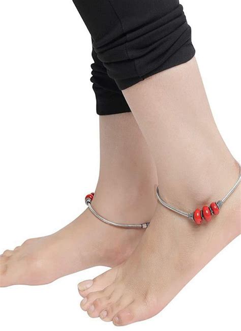 Anklets Designs Set Online | Buy Anklets Set For Women