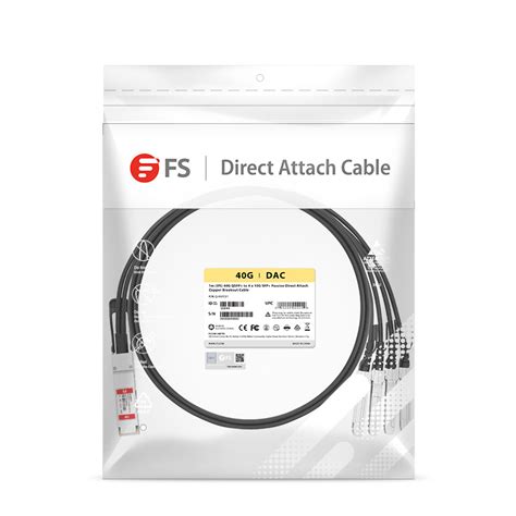 Cable breakout de cobre de conexión directa pasivo compatible con HPE