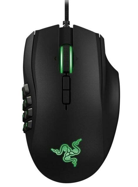 Razer Naga Classic Edition RZ01 02410200 R3U1 Wired Gaming Mouse For