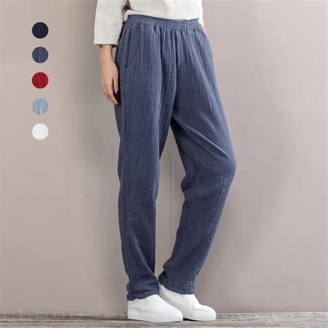 2017 Spring Summer Women Comfortable Cotton Linen Pants Casual Style