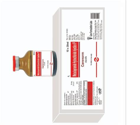 Metoclopramide Hydrochloride Injection IP, For Hospital at Rs 43/vial in Patna