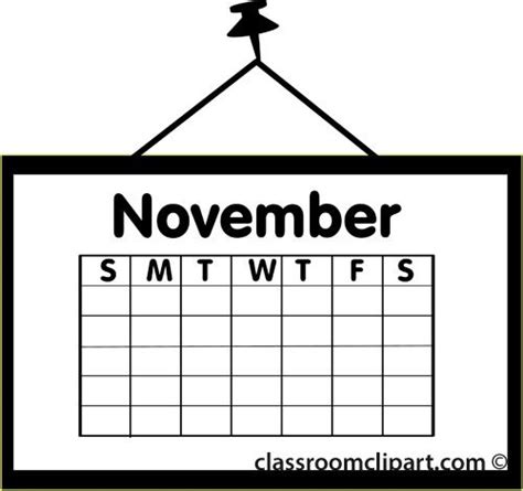 Top november calendar images for clip art image - Clipart Library - Clip Art Library