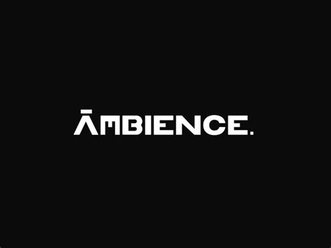 Ambience Streetwear Type Logo By Andre Forbeck On Dribbble