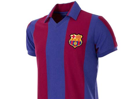 COPA FC Barcelona 1980 81 Home Retro Football Shirt Retro Football