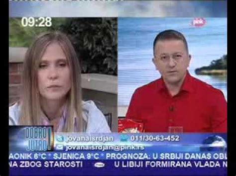 TV Pink Dobro Jutro Dr Marija Elez 09 10 2015 YouTube