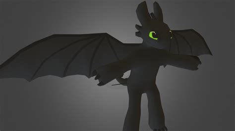 Toothless Anthro 3d Model By Urbanfoxgamer 764e671 Sketchfab