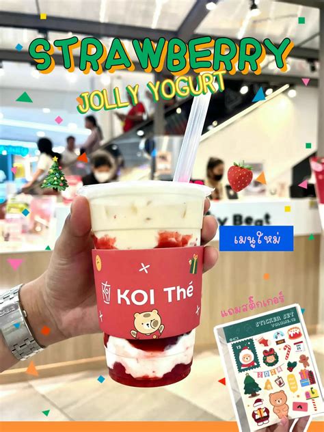 Strawberry Milk Tea New Menu Koi The 🎄🍓 Gallery Posted By บิวที่ชอบ