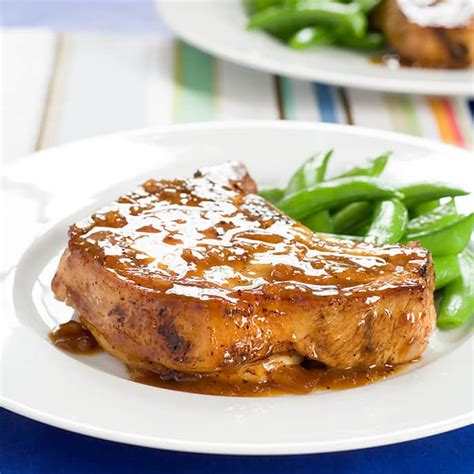 Pork Chops With Orange Ginger Glaze America S Test Kitchen Recipe