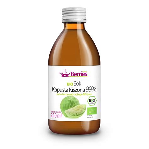 Ekologiczny Sok Z Kiszonej Kapusty BIO NFC 250 Ml Berries