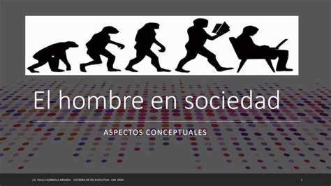 El Hombre En Sociedad U1 2020 1pptx