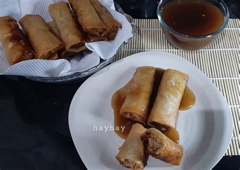 Resep Lumpia Khas Semarang Isi Rebung Ayam Dan Udang Oleh Naynay