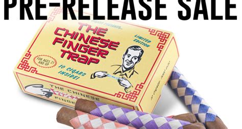 Moyaruiz Cigars The Chinese Finger Trap Cigar Dojo Pre Sale Cigar Dojo