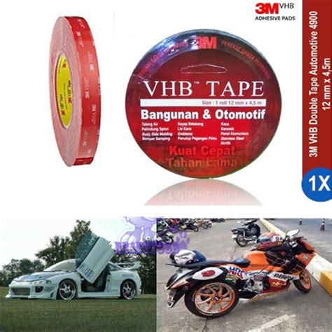 Jual Lem Perekat Serbagunan Lem M Vhb Double Tape Automotive Size