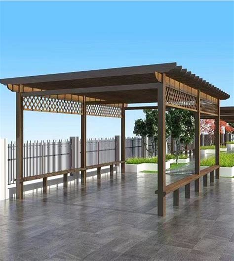 Modern Garden Waterproof Aluminium Bioclimatic Gazebos Pergola Roof Kits Outdoor Aluminum