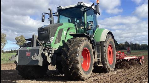 Fendt Vario Beim Grubbern Mit Einem Horsch Terrano Youtube