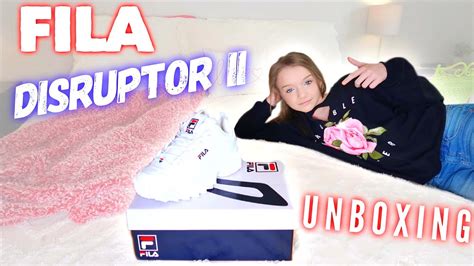 Fila Disruptor Unboxing Review Try On Bryleigh Anne Youtube