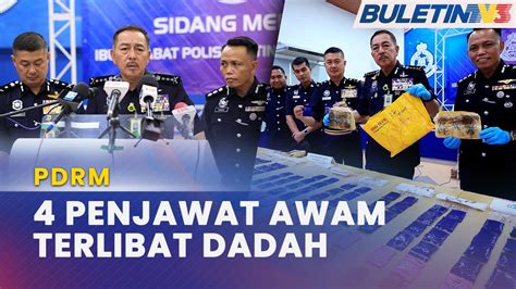 Pdrm Empat Penjawat Awam Antara Individu Ditahan Berkaitan Dadah