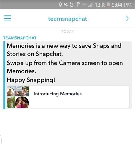 What Snapchat Memories Means For Marketers | Incitrio