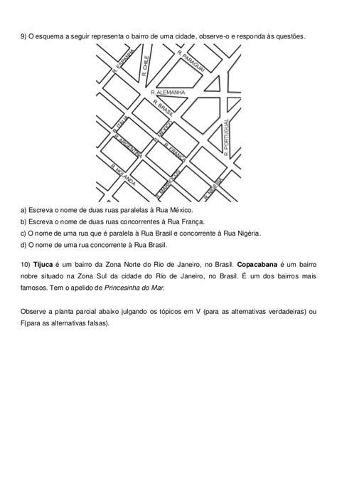 Atividade Retas Paralelas Concorrentes E Perpendiculares Geometr A