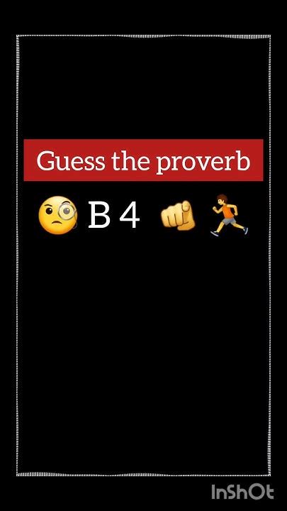 😇guess The Proverb Quiz👍 See The Answers In Description Youtube