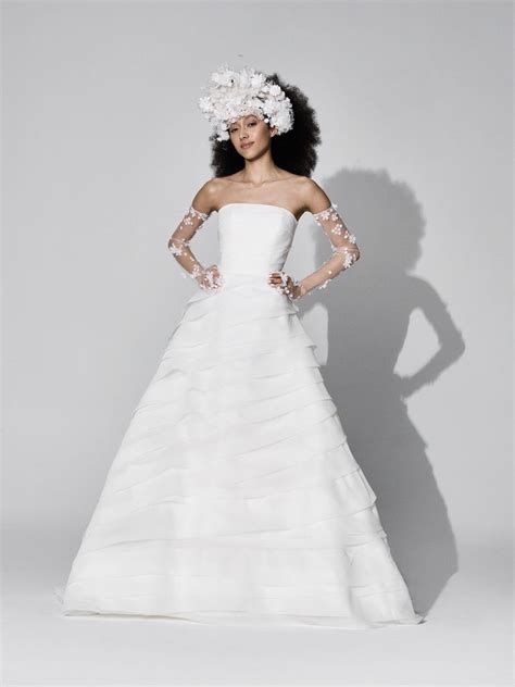 TIANA | Strapless princess-cut wedding dress | VeraWangBride