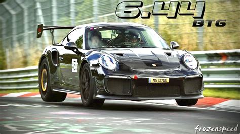 Porsche Gt Rs Manthey Btg N Rburgring Youtube