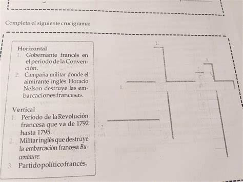 Ayúdenme por favor es un Crucigrama Brainly lat