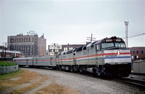 Amtrak F40PH 353 Amtrak F40PH 353 At Burlington Iowa On O Flickr