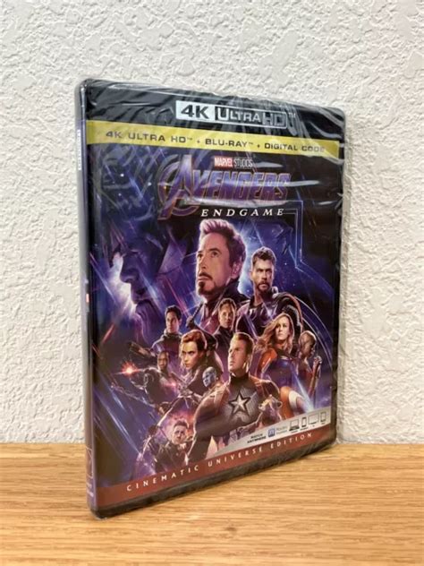 Avengers Endgame K Ultra Blu Ray Digital Marvel Cinematic