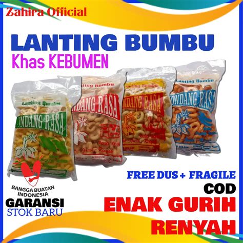 Jual Makanan Ringan Klanting Lanting Singkong Bumbu Oleh Oleh Khas